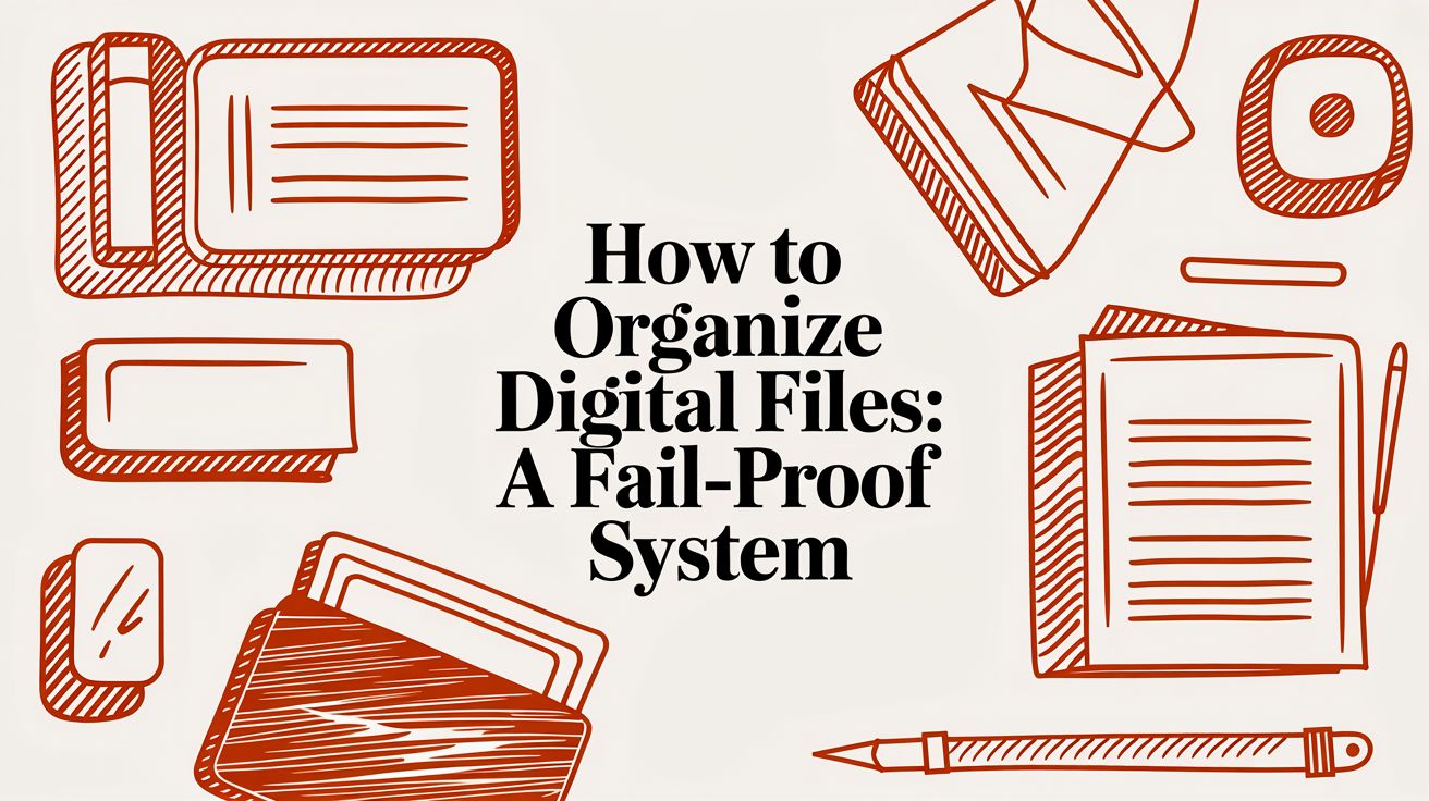 How to Organize Digital Files: A Fail-Proof System