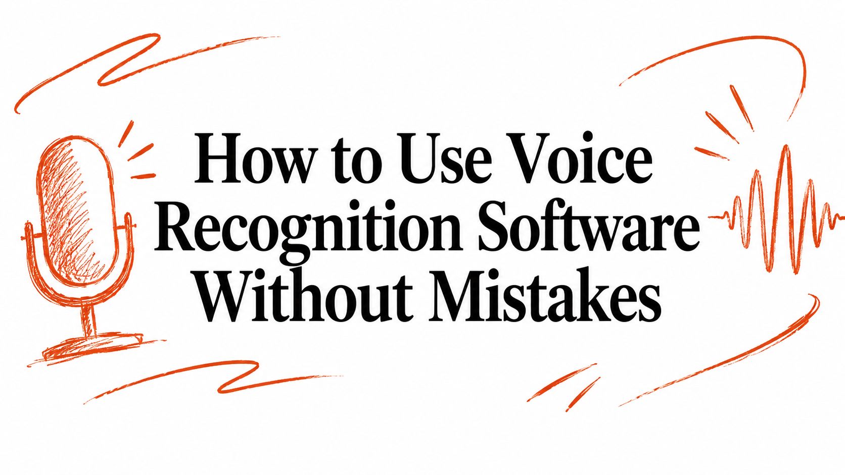 How to Use Voice Recognition Software Without Mistakes