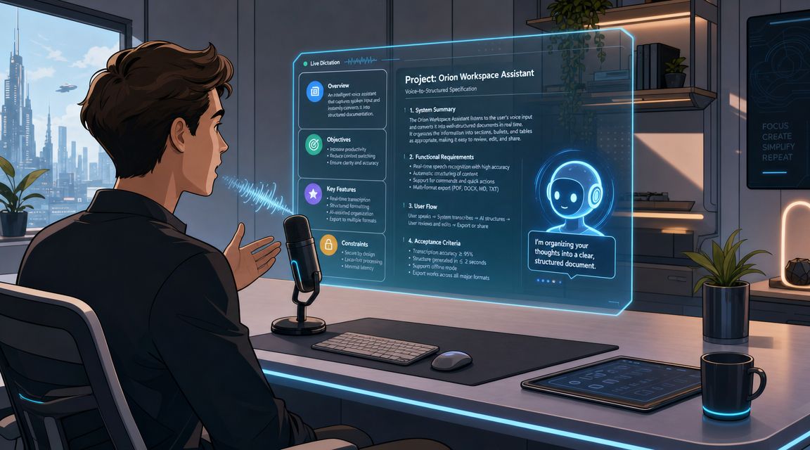 Accelerate Spec Writing with AIDictation