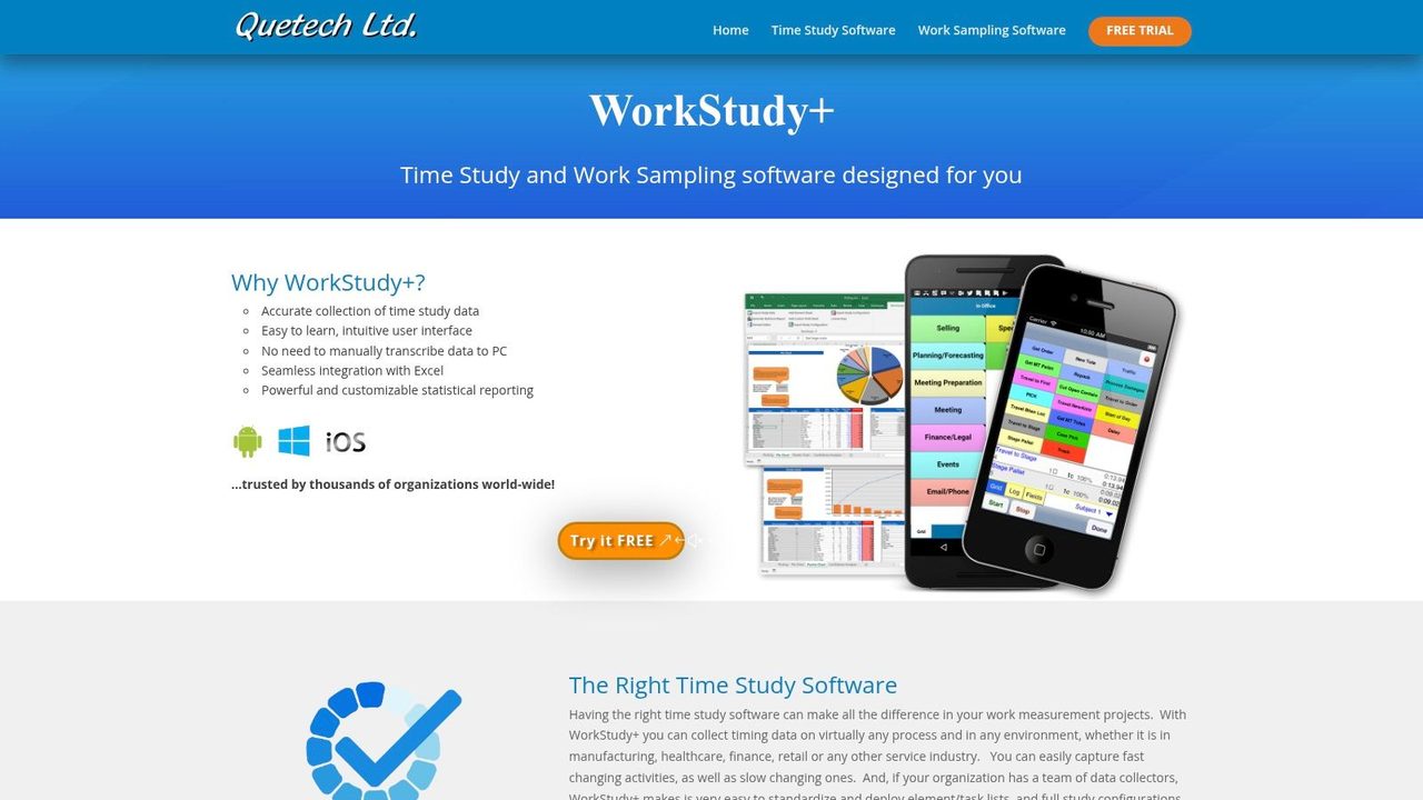 Quetech WorkStudy+