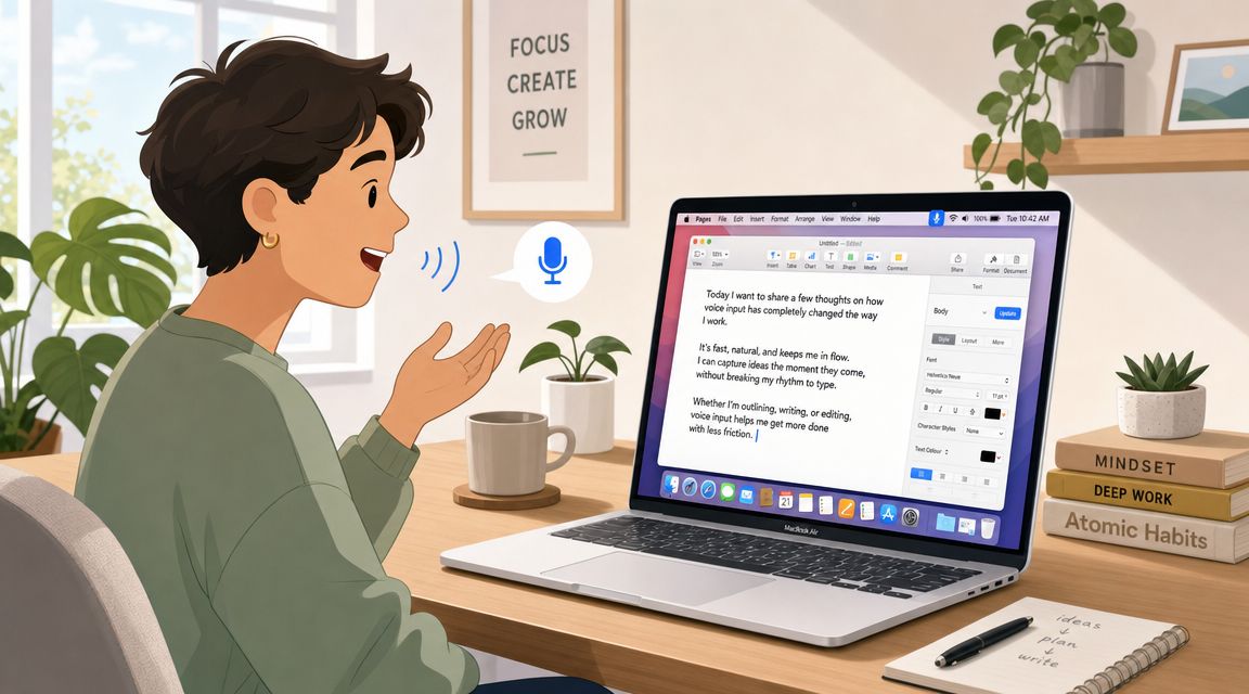Screenshot from https://writingmate.ai/aidictation