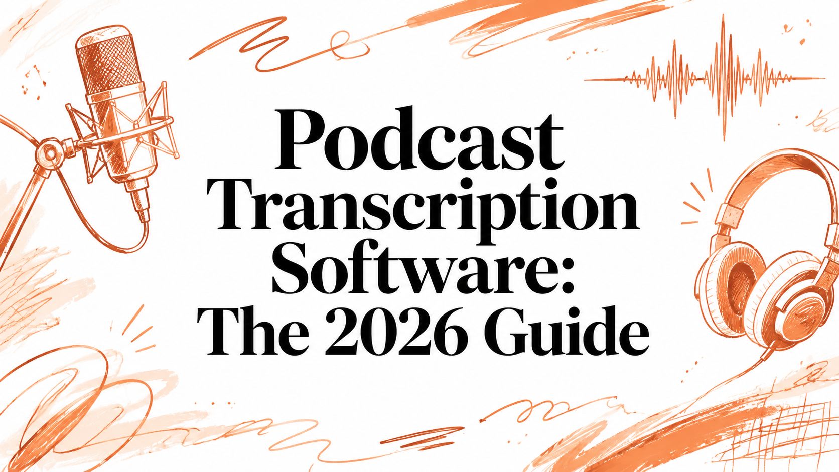 Podcast Transcription Software: The 2026 Guide
